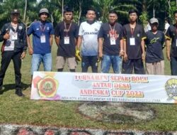 Tournamen Sepak Bola Andeska CUP  Kota Agung