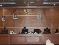 Paripurna DPRD Bengkulu Tengah, Penyampaian LKPJ Tahun 2022