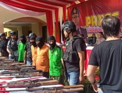 Pegawai Lapas Kelas II B Arga Makmur diringkus Polisi,Jual Amunisi Senjata Api