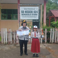 RAIH PRESTASI DI AJANG KONTINGEN OLIMPIADE OLAH RAGA SISWA NASIONAL,TINGKAT SD DAN SMP DI BENGKULU UTARA