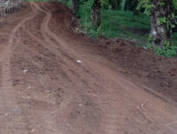 Pembukaan Badan Jalan Anggaran Dana Ratusan Juta Diduga Mark-up