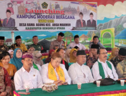 Desa Rama Agung Diresmikan Sebagai Kampung Moderasi Beragama