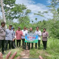 MUSYAWARAH TITIK NOL RABAT BETON PEMDES AIR BAUS II KECAMATAN HULU PALIK BENGKULU UTARA