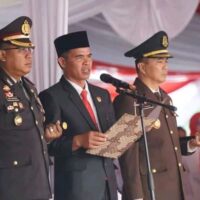 KETUA DPRD HADIRI HUT RI KE 78 DI KABUPATEN BENGKULU TENGAH