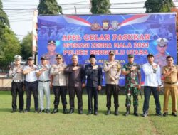 POLRES B/U GELAR APEL PASUKAN OPERASI ZEBRA NALA 2023