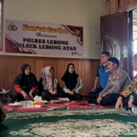 Gelar Jum’at Curhat Oleh Polsek Lebong Atas Di Desa Tabeak Blau 2