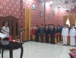 Sekda Bengkulu Utara Lantik 40 Orang Pejabat Eselon III dan IV