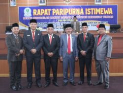 DUA PENGGANTI ANTAR WAKTU (PAW) DPRD BENTENG DI LANTIK