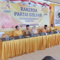 GUBERNUR BENGKULU ROHIDIN MERSYAH, PIMPIN LANGSUNG RAKERDA PARTAI GOLKAR B/U 2023