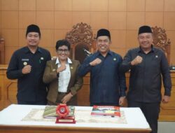 Penandatanganan Nota Kesepakatan Eksekutif Dan Legislatif Atas Perubahan KUA-PPAS APBD TA 2023