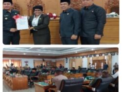 Rapat Paripurna DPRD B/U Bahas Dua Raperda Perubahan