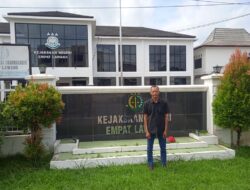 M. DIAMIN KETUM OMBB KUNJUNGI KEJARI KABUPATEN EMPAT LAWANG 