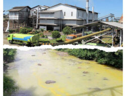 Dugaaan Limbah PT SIL Lubuk Banyau Cemari Aliran Sungai, Warga Terinfeksi Penyakit Kulit