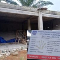 POTENSI KORUPSI PEMBAGUNAN GEDUNG DI DESA TANAH HITAM