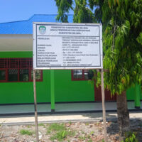 KETUM OMBB  SOROTI PEMBANGUNAN GEDUNG SDN 1 SELUMA