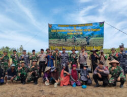 Tingkatkan Ketahanan Pangan, Koramil 423-06/Enggano Bersama Warga laksanakan Penanaman Jagung