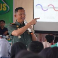 Program Unggulan Kodam II/Sriwijaya Masuk Kampus, Di Terima Universitas Ratu Samban Arga Makmur