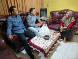 Peduli Pejuang Demokrasi, Polres BU Sambangi Sekretaris PPS Yang Alami Sakit