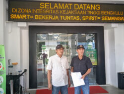 TERINDIKASI KORUPSI DANA COVID 19, LSM GEMPUR LAPOR PEMKAB BU KE KEJATI BENGKULU