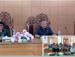 Rapat Internal DPRD BU, Bahas Raperda Bantuan Hukum Masyarakat Miskin