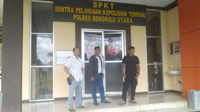 
 KETUA ALIANSI LSM BU, DI LAPORKAN KE POLRES BENGKULU UTARA