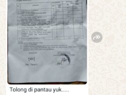 Virall “Tolong di Pantau Yuk” Dugaan Chat Mirip Milik Ketua BAWASLU Bengkulu Utara