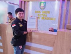 Kepala Desa Sawang Lebar Mudik Resmi di Laporkan Ormas OMBB Ke Kejati Bengkulu