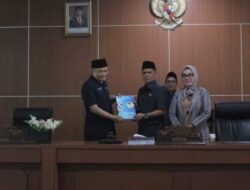 DPRD Bengkulu Tengah Rapat Paripurna Dengar LKPJ Tahun 2023