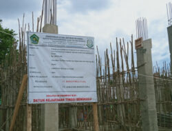 Pembagunan Gedung Pusat Layanan Haji dan Umroh BU Terindikasi Bermasalah