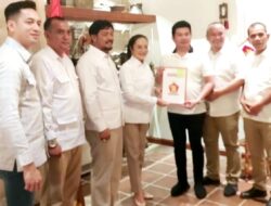 Arie Septia Adinata Terima Rekomendasi Partai Gerindra