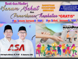 Arie Septia Adinata Mengajak Masyarakat Bengkulu Utara Untuk Senam Sehat Bersama