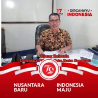 Ucapan Selamat Ujang Zakaria Menyambut HUT Republik Indonesia ke-79