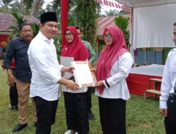 Wakil Bupati Bengkulu Utara Serahkan SK GBD 2024