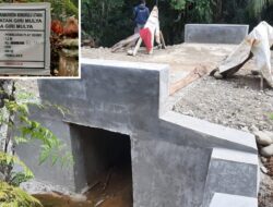 Pembangunan Plat Duiker di Desa Giri Mulya, Diduga Sarat Korupsi