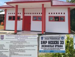 Pembangunan Gedung SMPN 33 Bengkulu Utara Diduga Bermasalah