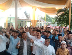 Arie Septia Adinata Hadiri Doa dan Dialog Dengan Masyarakat di Desa Perbo