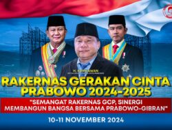 Ormas Gerakan Cinta Prabowo Akan Melaksanakan Rakernas Pertama