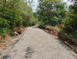 Peningkatan Jalan di Desa Paninjau, Disnakertrans BU Berharap Bisa Langsung di Nikmati Oleh Masyarakat