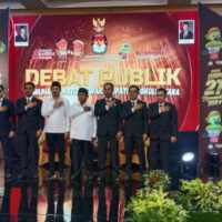 Paslon ASA Sukses Sampai Visi dan Misi Dalam Gelar Debat Publik Di Selenggarakan KPU Bengkulu Utara