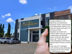 Wow! Kembali Dinkes BU Melakukan Tindakan Kontroversi, Cek Kesehatan CJH Dirumah Sakit Charitas