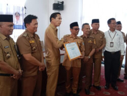 Desa Linau Terima Penghargaan Desa Cantik Dari BPS