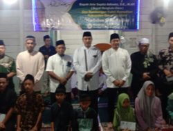Bupati Arie Septia Adinata Gelar Safari Ramadhan Di Masjid Al-Ghufron Desa Tanah Hitam