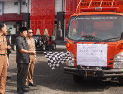 Bupati Bengkulu Utara Lepas Pengiriman Bantuan ke Pulau Enggano