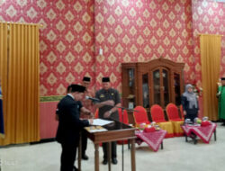 Mutasi Perdana, Bupati Bengkulu Utara Lantik 32 Pejabat Eselon III dan lV