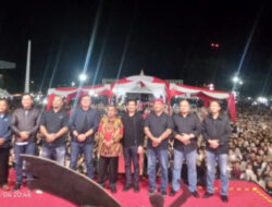 Artis Ibu kota Hibur Ribuan Warga di Malam Puncak HUT Kabupaten Bengkulu Utara ke~66