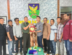 Perkuat Sinergi Pembangunan Daerah, JMSI Bengkulu Utara Jalin Silaturahmi dengan Kodim 0423/BU