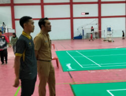 Dalam Rangka Menyambut HUT RI Ke~80, Dispora BU Gelar Turnamen Bulu Tangkis