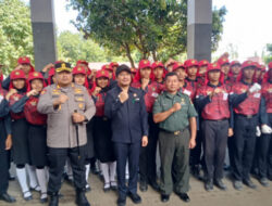 Bupati Bengkulu Utara Tinjau Latihan Paskibraka, Untuk Kesiapan Upacara HUT Ke-80 RI