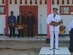 Diikuti Berbagai Elemen Masyarakat, Camat Batik Nau Pimpin Upacara HUT RI ke-80