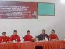 Arie Septia Adinata Pimpin Rapat Internal PDI Perjuangan, Penjaringan Calon Ketua DPC dan DPD